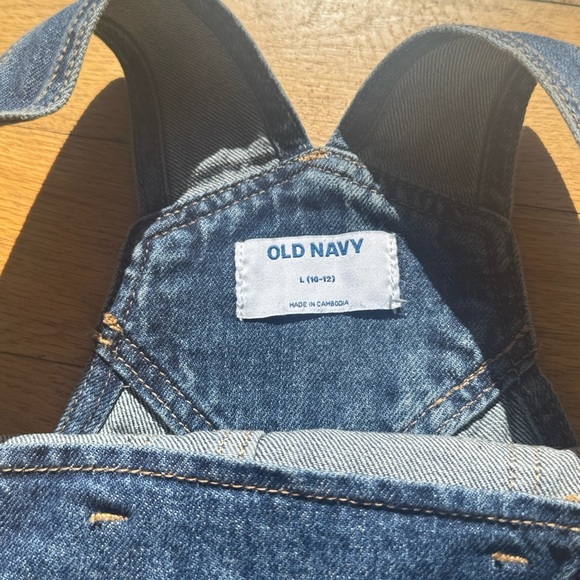 Girl Blue Denim Overalls - Picture 6 of 8